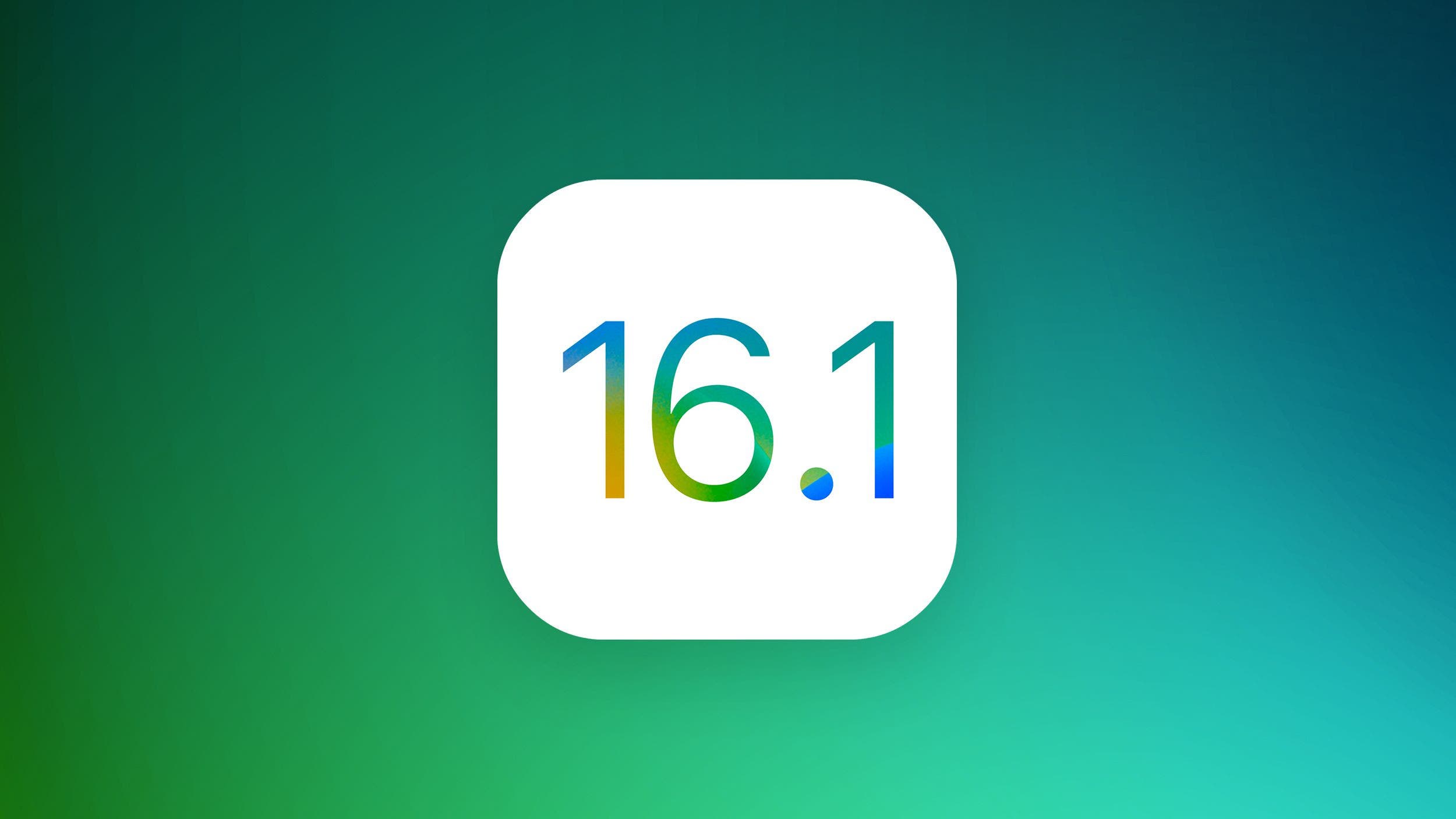 iOS 16.1